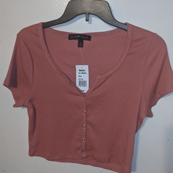 Bundle Of 3 Crop Tops Sz Large - Picture 4 of 16